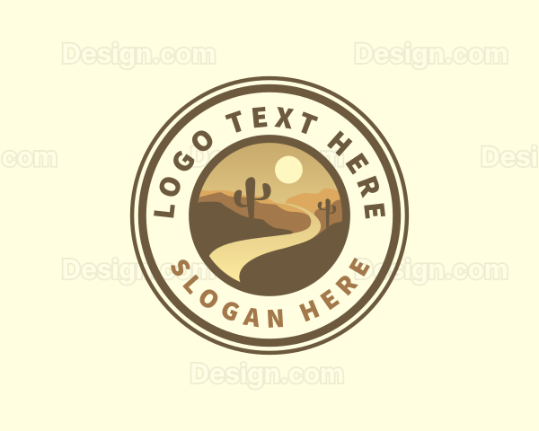 Western Desert Cactus Logo