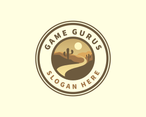 Western Desert Cactus  Logo