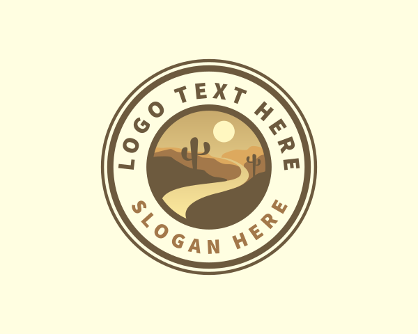 Western Desert Cactus  logo