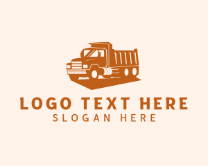 Logistics Transport Truck logo