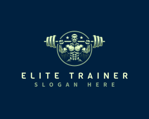Weightlifting Gym Trainer logo