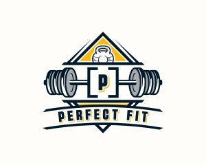 Fitness Gym Weights logo design