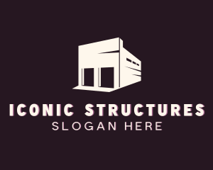 Warehouse Structure Room logo design