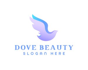 Wellness  Dove Bird logo design