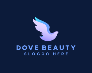 Wellness  Dove Bird logo design