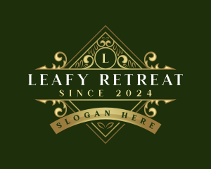 Luxury Leaf Boutique Logo