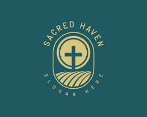 Christian Cross Church logo design