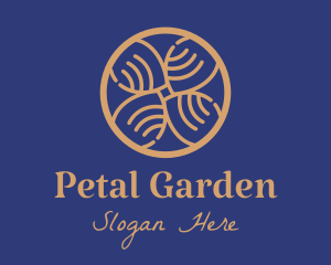 Gold Petals Spa  logo design