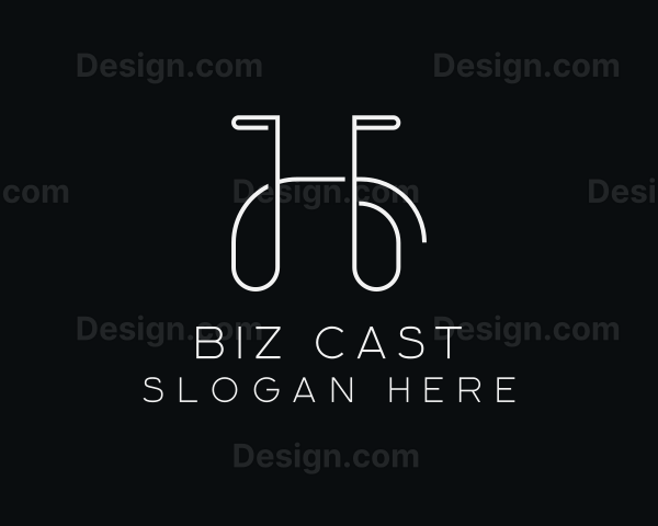 Stylist Studio Letter H Logo