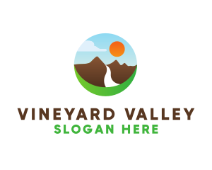 Mountain Creek Valley logo design