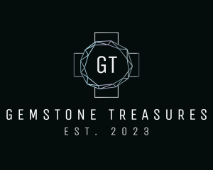 Gemstone Jewelry Fashion Accessory logo design