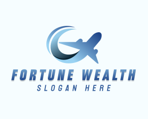 Flight Aviation Plane  Logo