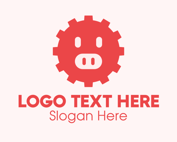 Pig Farm logo example 2