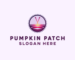 Cross Stitch Patch logo design