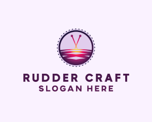 Cross Stitch Patch logo design