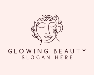 Natural Face Skincare logo design