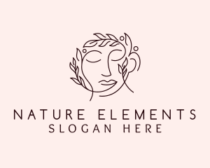 Natural Face Skincare logo design