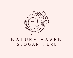 Natural Face Skincare logo design