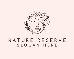 Natural Face Skincare logo design