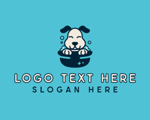 Dog Bath Grooming logo