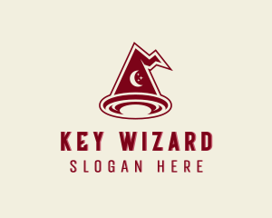 Magician Wizard Hat logo design