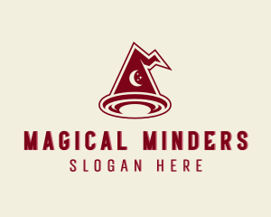 Magician Wizard Hat logo design