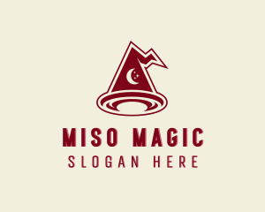 Magician Wizard Hat logo design