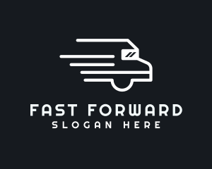 Fast Automotive Truck  logo design