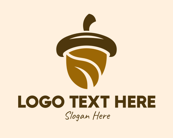 Hazelnut logo example 3