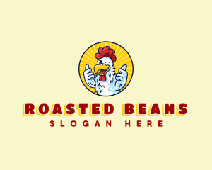 Chicken Roasted Barbecue logo design