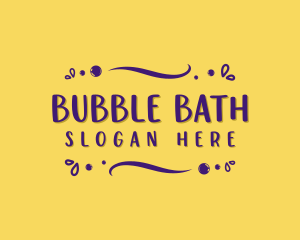 Fun Bubble Business logo design