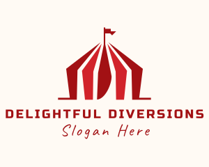 Carnival Tent Entertainment logo design