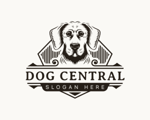 Dog Pet Hound logo design