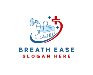 Medical Nebulizer Medicine logo design