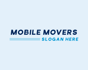 Delivery Mover Logistics logo design