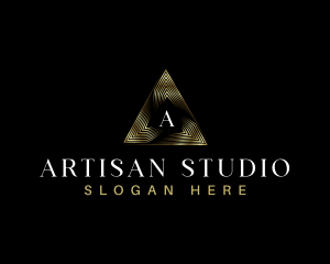 Triangle Pyramid Studio logo design