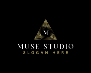 Triangle Pyramid Studio logo design