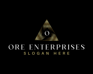 Triangle Pyramid Studio logo design