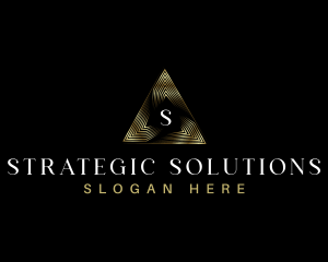 Triangle Pyramid Studio logo design