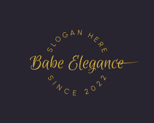 Elegant Beauty Company logo design