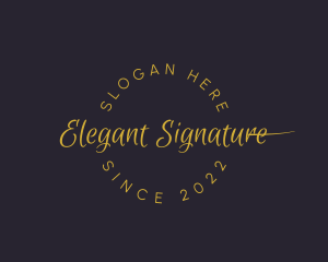 Elegant Beauty Company logo design