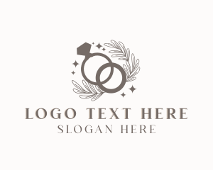 Diamond Ring Jewelry Logo