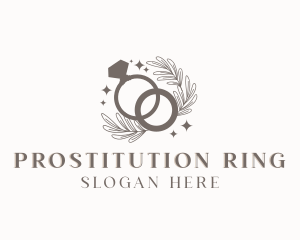 Diamond Ring Jewelry logo design