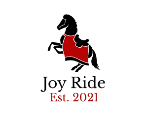 Royal Jousting Horse  logo design