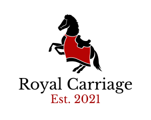 Royal Jousting Horse  logo design