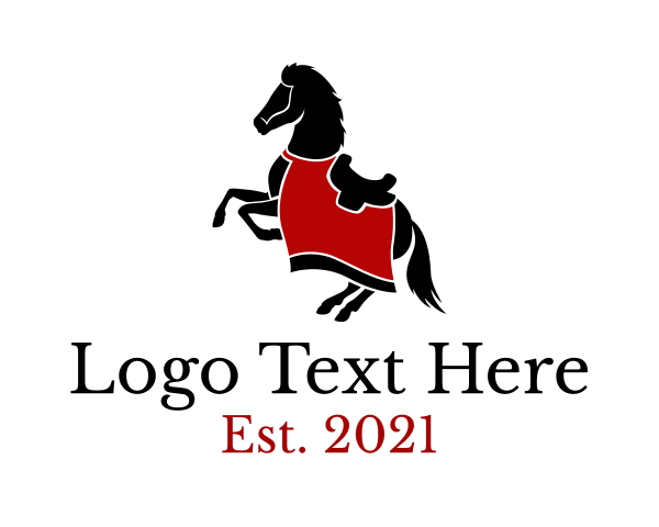 Royal Horse logo example 4