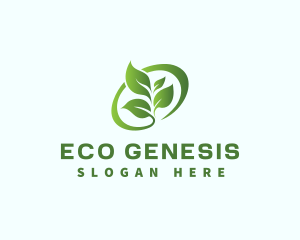 Leaf Nature Organic logo design