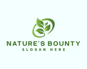 Leaf Nature Organic logo design