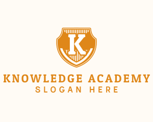 Academy School Shield  logo design