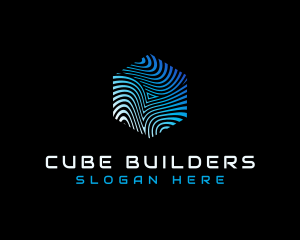 Ripple Cube Technology logo design